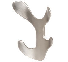 Крючок настенный MB-LM/K-005 SN матовый никель