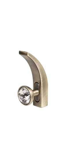 Крючок настенный MB-LM/K-004 ABG зеленая бронза