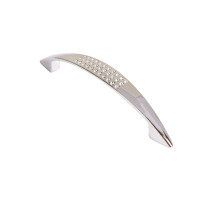 Ручка-скоба мебельная MB-H-002-96 мм CP хром