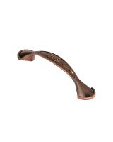 Ручка-скоба мебельная MB-H-001-96 мм AC медь