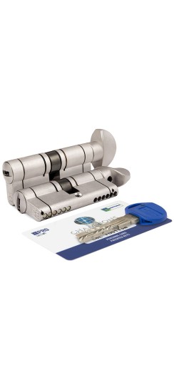 Цилиндровый механизм с вертушкой CP4F363601R (72 мм/31+10+31) МАТ.НИКЕЛЬ