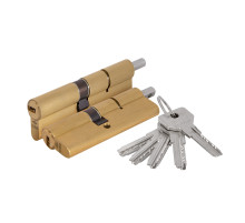 Цилиндровый механизм под вертушку Cisa ASIX OE302-43.00 (100 мм/40+10+50), ЛАТУНЬ