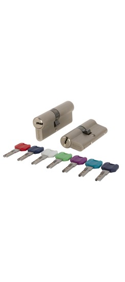 Цилиндровый механизм MaxPro7000Key90mm(25+10+55) SN никель 7key