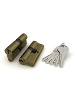 Цилиндровый механизм (R300/60) R3000Key60(25+10+25) AB бронза 5Key