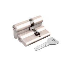 Цилиндровый механизм Cisa ASIX OE300-13.12 (70 мм/30+10+30), НИКЕЛЬ