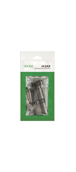 Цилиндровый механизм (AX102/60) AX1002Knob60 (25+10+25)/HD AB бронза 4Key с вертушкой