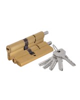 Цилиндровый механизм под вертушку Cisa ASIX OE302-23.66 (100 мм/45+10+45), ЛАТУНЬ