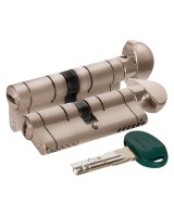 Цилиндровый механизм с вертушкой C31F364601RC5 (82 мм/31+10+41), МАТ.НИКЕЛЬ (верт. 99.506)