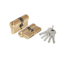 Цилиндровый механизм 1000ZA Key60(25+10+25) SSG сатинированное золото 5Key
