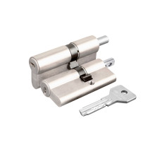 Цилиндровый механизм под вертушку Cisa ASIX OE302-28.12 (75 мм/30+10+35), НИКЕЛЬ