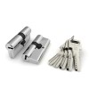 Цилиндровый механизм (R600/90) R6000Key90(50+10+30)-BL CP хром /блистер 5Key