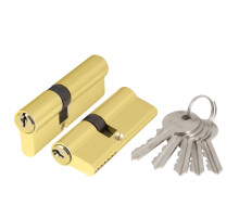 Цилиндровый механизм (AX100/70) AX1000Key70 (30+10+30) PB латунь