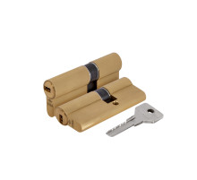 Цилиндровый механизм Cisa ASIX OE300-07.00 (60 мм/25+10+25), ЛАТУНЬ
