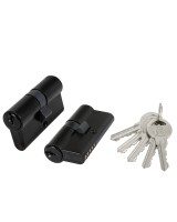 Цилиндровый механизм (100 ZA/70) 1000ZAKey70(30+10+30) BL черный 5Key