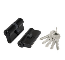 Цилиндровый механизм (100 ZA/70) 1000ZAKey70(30+10+30) BL черный 5Key