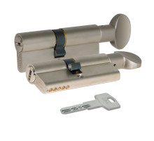 Цилиндровый механизм с вертушкой 164 BM/100 (45+10+45) mm никель 5 кл.