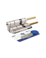 Цилиндровый механизм под вертушку (дл. шток) CP4P663101C5 (97 мм/61+10+26) МАТ.НИКЕЛЬ