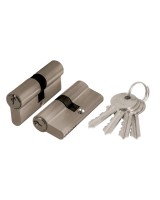 Цилиндровый механизм (AX100/60) AX1000Key60 (25+10+25)/HD AB бронза 4Key