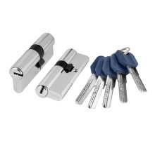Цилиндровый механизм (Z400/100) Z4000Key100(45+10+45) CP хром
