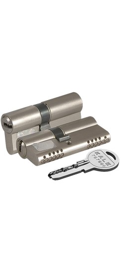 Цилиндровый механизм 164 OBS SNE/90 (35+10+45) mm никель 5 кл. new