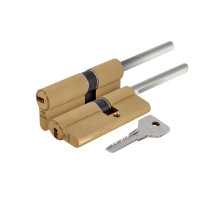 Цилиндровый механизм под вертушку (дл. шток) Cisa ASIX OE307-81.00 (65 мм/30+10+25), ЛАТУНЬ