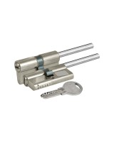 Цилиндровый механизм под вертушку (дл.шток) 164 SX/81 (45+10+26) mm никель 5 кл.