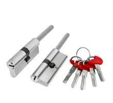 Цилиндровый механизм  D-PRO5007 Tang 80 w/k (45+10+25) CP хром 5Key  без верт.