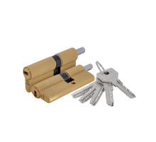 Цилиндровый механизм под вертушку Cisa ASIX OE302-19.00 (80 мм/30+10+40), ЛАТУНЬ