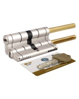 Цилиндровый механизм под вертушку (дл. шток) C39P413101C5 (72 мм/36+10+26), МАТ.НИКЕЛЬ