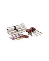 Цилиндровый механизм с вертушкой DPC1F3131 S3 (62 мм/26+10+26) САТИН.НИКЕЛЬ, 5+1 кл.