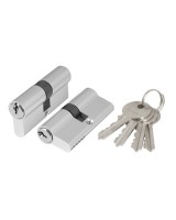 Цилиндровый механизм (AX100/70) AX1000Key70 (30+10+30)/HD CP хром 4Key