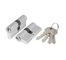 Цилиндровый механизм (AX100/70) AX1000Key70 (30+10+30)/HD CP хром 4Key