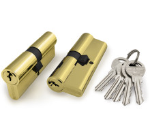 Цилиндровый механизм (100 ZA/70) 1000ZAKey70(30+10+30) PB латунь 5Key