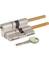 Цилиндровый механизм под вертушку (дл. шток) C48P413101C5 (72 мм/36+10+26), МАТ.НИКЕЛЬ