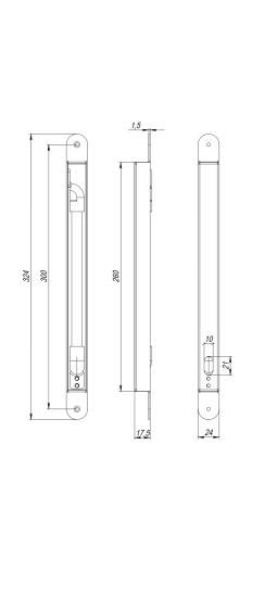 Гибкий кабель-переход 300х25 мм