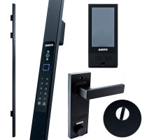 Электронный замок Sanyo D700 Usmart Go DM70 с WiFi, ручка скоба 1800 мм, черный