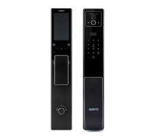 Электронный замок Sanyo D200 Tuya DM70 с WiFi, с видеодомофоном, черный