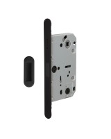 Магнитная защелка WC с ответной планкой GRAVITY.PRO G01.196.50.96 BL черный