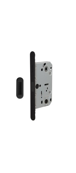 Магнитная защелка WC с ответной планкой GRAVITY.PRO G01.196.50.96 BL черный