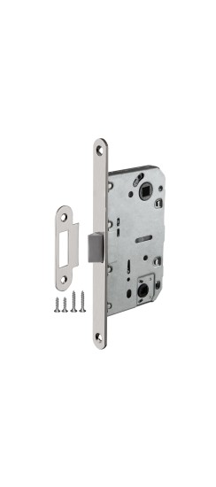 Защелка врезная PLASTLP96WC-50/IND SN мат.никель (кратно коробке 30 шт)