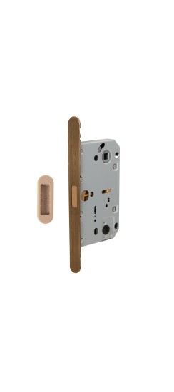 Магнитная защелка WC с ответной планкой GRAVITY.PRO G01.196.50.96 AB бронза