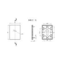 Накладка на шток цилиндра ESC.O.RL/K.486 (ESC 486-O RL) ABG-6 зелёная бронза (1шт.)