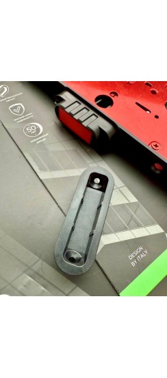 Корпус врезного замка MAGNM85C-50/BL INOX BL-24 черный (блистер)