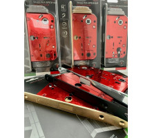 Корпус врезного замка MAGNM85C-50/BL INOX BL-24 черный (блистер)