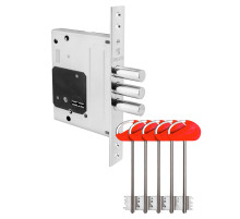 Замок врезной сувальдный MDV25/S-60.00.3R16 5key (5 ключей)