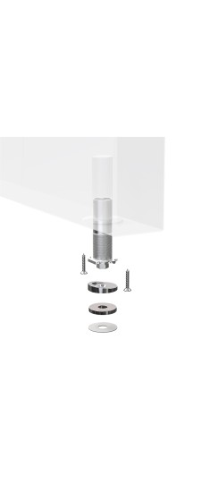 Упор дверной скрытый MAX INOX/2