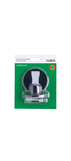 Упор Ajax (Аякс) дверной магнитный LM/DSM-29 BL черный