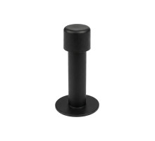 Упор дверной настенный DFIX/W85 INOX BL-24 черный