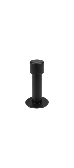 Упор дверной настенный DFIX/W85 INOX BL-24 черный