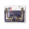 Ручка защелка DK610/BL AB-BK (фик.) бронза